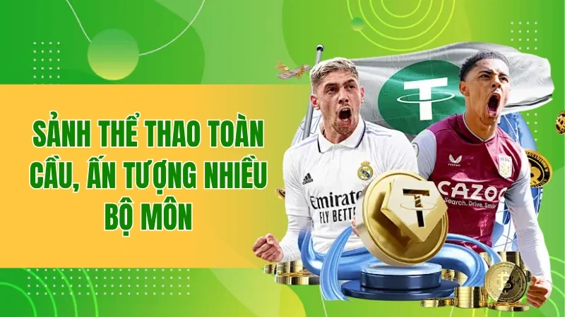 Trang chủ 42 Sảnh thể thao toàn cầu, ấn tượng nhiều bộ môn